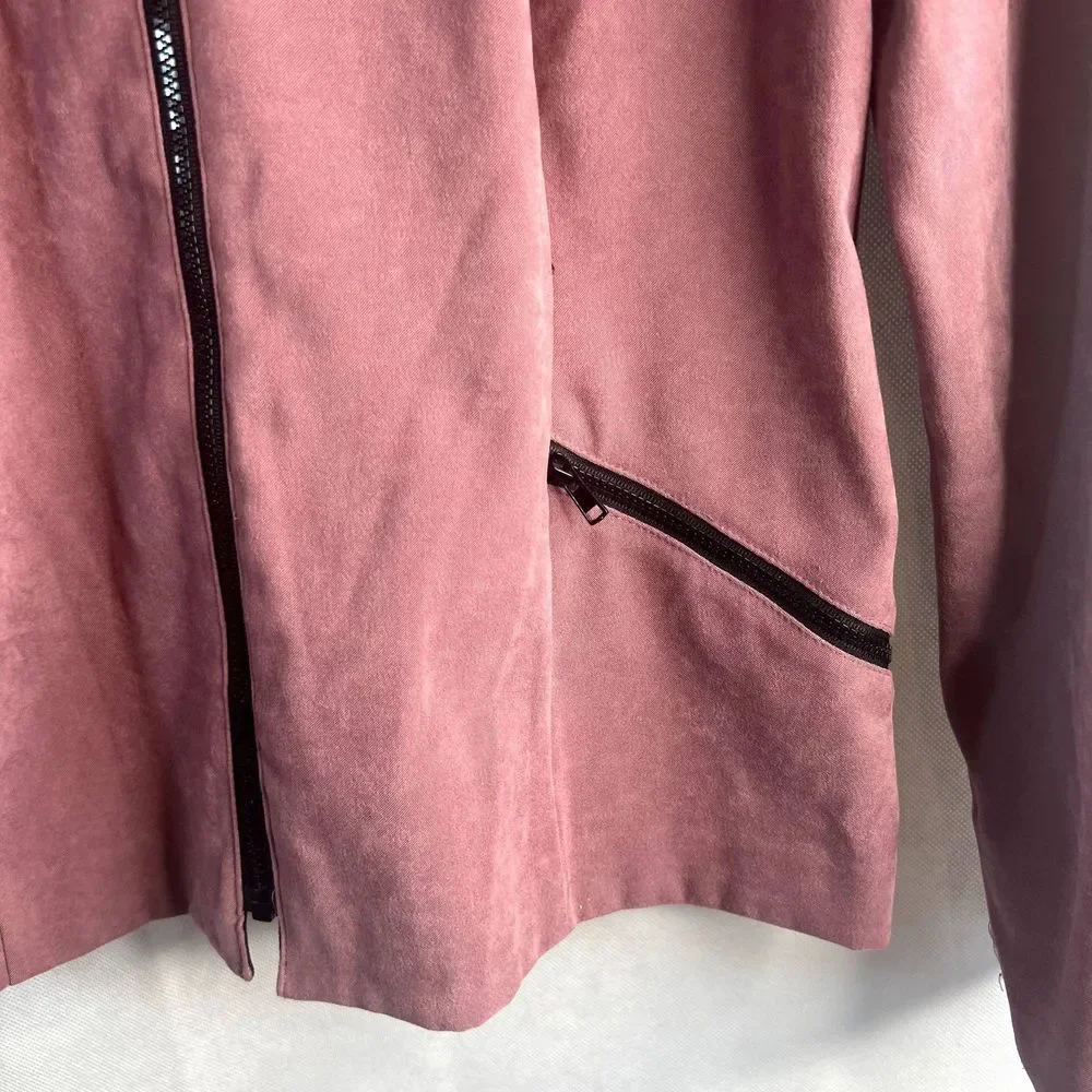 Sheri‎ Martin Purple Full Zip Jacket Size Medium